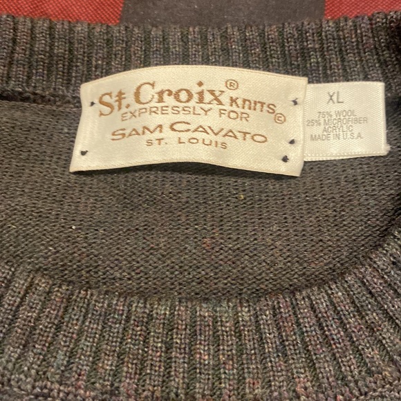 St. Croix knits for Sam Cavato St. Louis size XL. - Picture 5 of 7